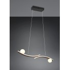 NAPOLI 337910232 LED Κρεμαστό Φωτιστικό TRIO LIGHTING μαύρο