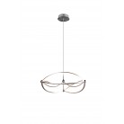 CHARIVARI 321210107 φωτιστικό κρεμαστό LED TRIO LIGHTING νίκελ ματ