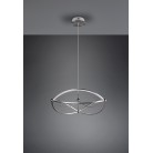 CHARIVARI 321210107 φωτιστικό κρεμαστό LED TRIO LIGHTING νίκελ ματ