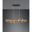HARPER 322910532 φωτιστικό κρεμαστό LED TRIO LIGHTING μαύρο ματ