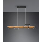 HARPER 322910532 φωτιστικό κρεμαστό LED TRIO LIGHTING μαύρο ματ