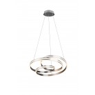 NURIA 326210107 φωτιστικό κρεμαστό LED TRIO LIGHTING νίκελ ματ