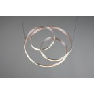 NURIA 326210107 φωτιστικό κρεμαστό LED TRIO LIGHTING νίκελ ματ