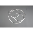 NURIA 326210107 φωτιστικό κρεμαστό LED TRIO LIGHTING νίκελ ματ