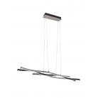 BLAZE 341210305 φωτιστικό κρεμαστό LED TRIO LIGHTING βουρτσισμένο αλουμίνιο