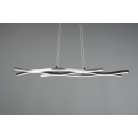 BLAZE 341210305 φωτιστικό κρεμαστό LED TRIO LIGHTING βουρτσισμένο αλουμίνιο