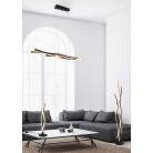 BLAZE 341210308 φωτιστικό κρεμαστό LED TRIO LIGHTING ορείχαλκος ματ