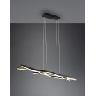 BLAZE 341210308 φωτιστικό κρεμαστό LED TRIO LIGHTING ορείχαλκος ματ
