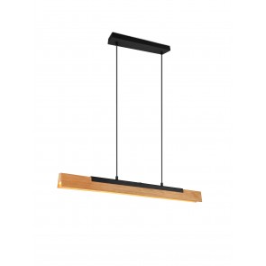 KERALA 341610132 φωτιστικό κρεμαστό LED TRIO LIGHTING μαύρο ματ