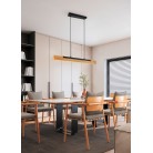KERALA 341610132 φωτιστικό κρεμαστό LED TRIO LIGHTING μαύρο ματ