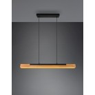 KERALA 341610132 φωτιστικό κρεμαστό LED TRIO LIGHTING μαύρο ματ