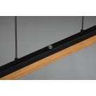 KERALA 341610132 φωτιστικό κρεμαστό LED TRIO LIGHTING μαύρο ματ
