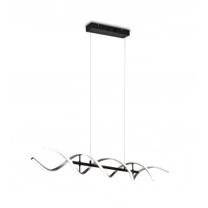 SEQUENCE 341810205 φωτιστικό κρεμαστό LED TRIO LIGHTING βουρτσισμένο αλουμίνιο