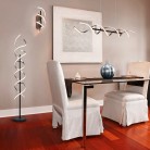 SEQUENCE 341810205 φωτιστικό κρεμαστό LED TRIO LIGHTING βουρτσισμένο αλουμίνιο
