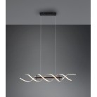SEQUENCE 341810205 φωτιστικό κρεμαστό LED TRIO LIGHTING βουρτσισμένο αλουμίνιο