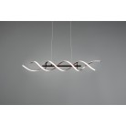 SEQUENCE 341810205 φωτιστικό κρεμαστό LED TRIO LIGHTING βουρτσισμένο αλουμίνιο