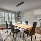 MADISON 342010332 φωτιστικό κρεμαστό LED TRIO LIGHTING μαύρο ματ