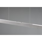 HELIOS 343310105 φωτιστικό κρεμαστό LED TRIO LIGHTING βουρτσισμένο αλουμίνιο