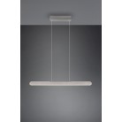 HELIOS 343310105 φωτιστικό κρεμαστό LED TRIO LIGHTING βουρτσισμένο αλουμίνιο