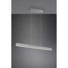 HELIOS 343310105 φωτιστικό κρεμαστό LED TRIO LIGHTING βουρτσισμένο αλουμίνιο
