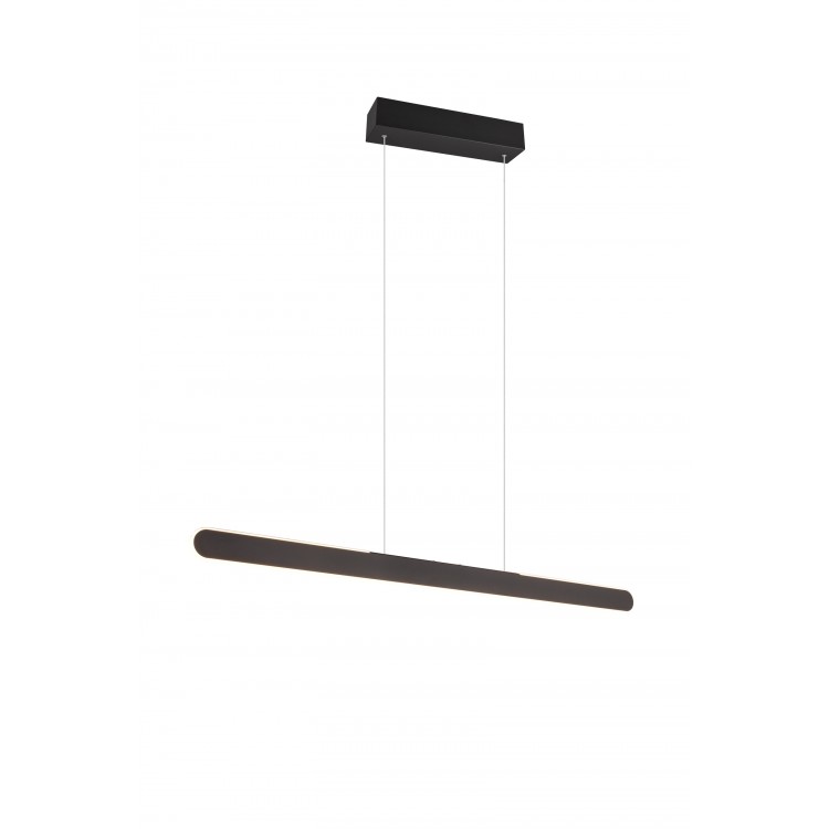 HELIOS 343310132 φωτιστικό κρεμαστό LED TRIO LIGHTING μαύρο ματ