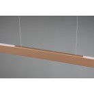 HELIOS 343310165 φωτιστικό κρεμαστό LED TRIO LIGHTING καφέ