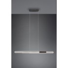 HELIOS 343310305 φωτιστικό κρεμαστό LED TRIO LIGHTING βουρτσισμένο αλουμίνιο