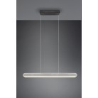 HELIOS 343310305 φωτιστικό κρεμαστό LED TRIO LIGHTING βουρτσισμένο αλουμίνιο