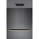 HELIOS 343310332 φωτιστικό κρεμαστό LED TRIO LIGHTING μαύρο ματ
