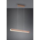 HELIOS 343310365 φωτιστικό κρεμαστό LED TRIO LIGHTING καφέ