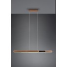 HELIOS 343310365 φωτιστικό κρεμαστό LED TRIO LIGHTING καφέ