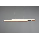 HELIOS 343310365 φωτιστικό κρεμαστό LED TRIO LIGHTING καφέ