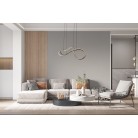 NALA 344310132 φωτιστικό κρεμαστό LED TRIO LIGHTING -TRIO SELECT μαύρο ματ