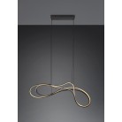 NALA 344310132 φωτιστικό κρεμαστό LED TRIO LIGHTING -TRIO SELECT μαύρο ματ