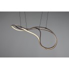 NALA 344310132 φωτιστικό κρεμαστό LED TRIO LIGHTING -TRIO SELECT μαύρο ματ