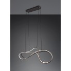 NALA 344310132 φωτιστικό κρεμαστό LED TRIO LIGHTING -TRIO SELECT μαύρο ματ