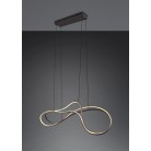 NALA 344310132 φωτιστικό κρεμαστό LED TRIO LIGHTING -TRIO SELECT μαύρο ματ