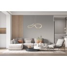 NALA 344310179 φωτιστικό κρεμαστό LED TRIO LIGHTING -TRIO SELECT χρυσό
