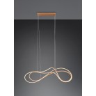 NALA 344310179 φωτιστικό κρεμαστό LED TRIO LIGHTING -TRIO SELECT χρυσό