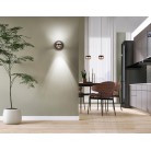 ORBIT 344410132 φωτιστικό κρεμαστό LED TRIO LIGHTING -TRIO SELECT μαύρο ματ