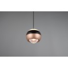 ORBIT 344410132 φωτιστικό κρεμαστό LED TRIO LIGHTING -TRIO SELECT μαύρο ματ