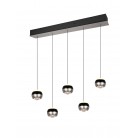 ORBIT 344410507 φωτιστικό κρεμαστό LED TRIO LIGHTING -TRIO SELECT νίκελ ματ