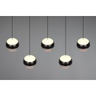 ORBIT 344410507 φωτιστικό κρεμαστό LED TRIO LIGHTING -TRIO SELECT νίκελ ματ