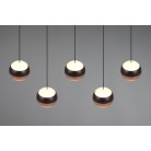 ORBIT 344410532 φωτιστικό κρεμαστό LED TRIO LIGHTING -TRIO SELECT μαύρο ματ