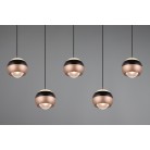 ORBIT 344410532 φωτιστικό κρεμαστό LED TRIO LIGHTING -TRIO SELECT μαύρο ματ