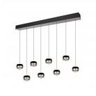ORBIT 344410807 φωτιστικό κρεμαστό LED TRIO LIGHTING -TRIO SELECT νίκελ ματ