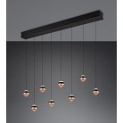 ORBIT 344410832 φωτιστικό κρεμαστό LED TRIO LIGHTING -TRIO SELECT μαύρο ματ