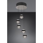 ORBIT 344430507 φωτιστικό κρεμαστό LED TRIO LIGHTING -TRIO SELECT νίκελ ματ
