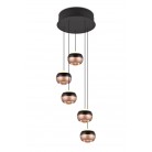 ORBIT 344430532 φωτιστικό κρεμαστό LED TRIO LIGHTING -TRIO SELECT μαύρο ματ