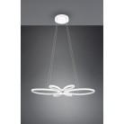 FLY 345619131 φωτιστικό κρεμαστό LED TRIO LIGHTING λευκό ματ